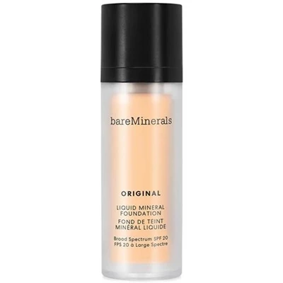 BareMinerals Original Liquid Mineral Foundation SPF 20 Fair Ivory 02 1oz / 30ml 3 BareMinerals Original Liquid Mineral Foundation SPF 20 Fair Ivory 02 1oz / 30ml