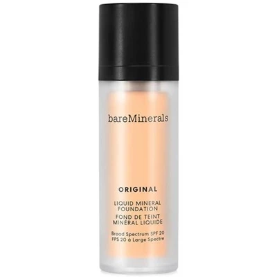 BareMinerals Original Liquid Mineral Foundation SPF 20 Light Beige 09 1oz / 30ml 3 BareMinerals Original Liquid Mineral Foundation SPF 20 Light Beige 09 1oz / 30ml