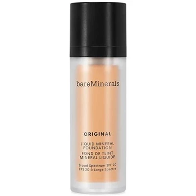BareMinerals Original Liquid Mineral Foundation SPF 20 Medium Beige 12 1oz / 30ml 3 BareMinerals Original Liquid Mineral Foundation SPF 20 Medium Beige 12 1oz / 30ml