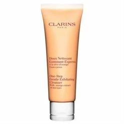 Clarins One Step Gentle Exfoliating Cleanser With Orange Extract All Skin Types 4.3oz / 125ml