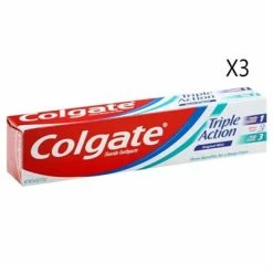 Colgate® Colgate Triple Action Toothpaste Original Mint 3 Packs