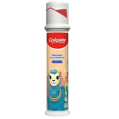 Colgate® Colgate Kids Maximum Cavity Protection Toothpaste Mild Bubble Fruit 4.4oz / 124g 3 Colgate® Colgate Kids Maximum Cavity Protection Toothpaste Mild Bubble Fruit 4.4oz / 124g