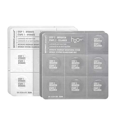 H2O Plus Waterwhite Advanced Intensive Overnight Brightening System 28 X 1ml / 0.03oz 3 H2O Plus Waterwhite Advanced Intensive Overnight Brightening System 28 X 1ml / 0.03oz