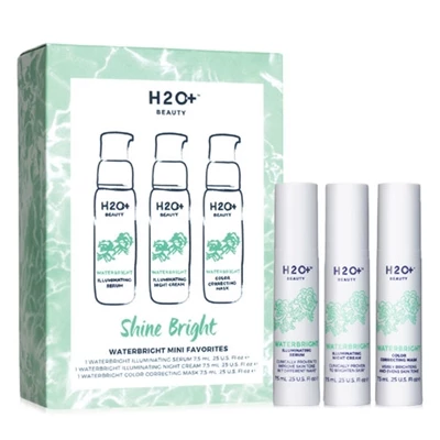H2O Plus Shine Bright Waterbright Mini Favorites 3 Piece Set 3 H2O Plus Shine Bright Waterbright Mini Favorites 3 Piece Set