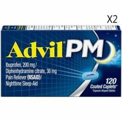 Advil® Advil Pain Reliever Fever Reducer 200 Coated Tablets 2 Packs