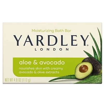 Yardley Aloe And Avocado Moisturizing Bath Bar 4oz / 113g 3 Yardley Aloe And Avocado Moisturizing Bath Bar 4oz / 113g