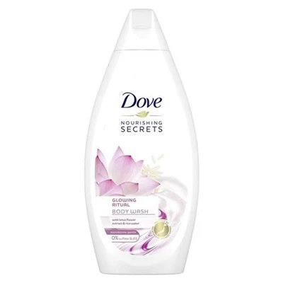 Dove Nourishing Secrets Glowing Ritual Body Wash With Lotus Flower Extract And Rice Water 16.9oz / 500ml 3 Dove Nourishing Secrets Glowing Ritual Body Wash With Lotus Flower Extract And Rice Water 16.9oz / 500ml