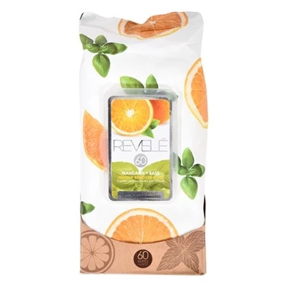 Revele Mandarin Basil Makeup Remover Wipes 60 Sheets 3 Revele Mandarin Basil Makeup Remover Wipes 60 Sheets