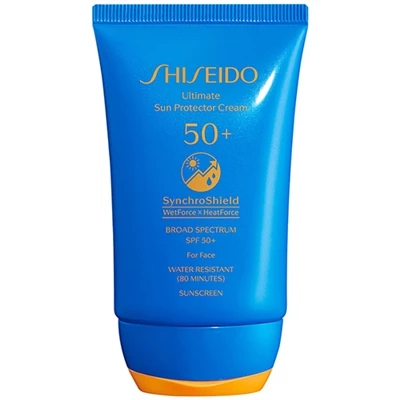 Shiseido Ultimate Sun Protector Cream SynchroShield For Face SPF50 2oz / 50ml 3 Shiseido Ultimate Sun Protector Cream SynchroShield For Face SPF50 2oz / 50ml