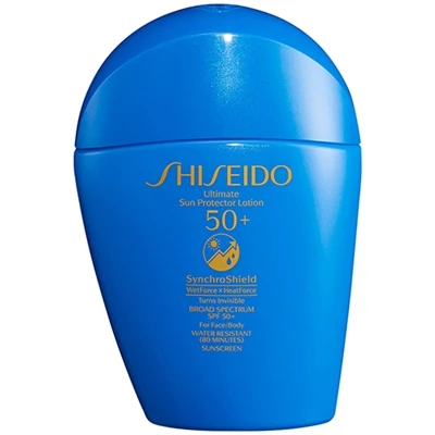 Shiseido Ultimate Sun Protector Lotion SynchroShield SPF50 For Face Body 1.6oz / 50ml 3 Shiseido Ultimate Sun Protector Lotion SynchroShield SPF50 For Face Body 1.6oz / 50ml
