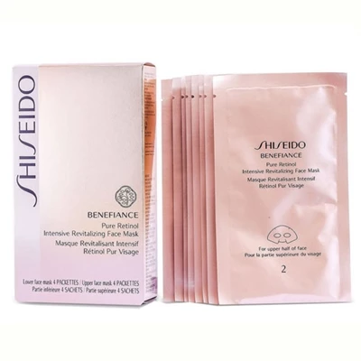 Shiseido Benefiance Pure Retinol Intensive Revitalizing Face Mask 8 Packettes 3 Shiseido Benefiance Pure Retinol Intensive Revitalizing Face Mask 8 Packettes