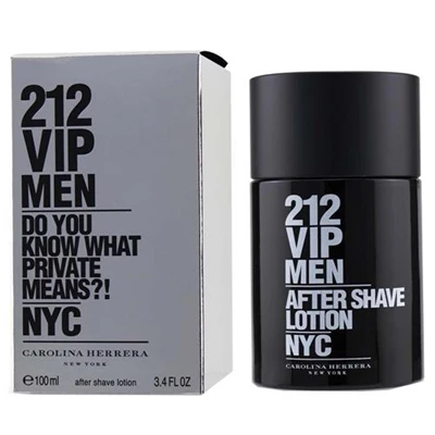 212 VIP By Carolina Herrera For Men 3.4 Oz After Shave Lotion 3 212 VIP By Carolina Herrera For Men 3.4 Oz After Shave Lotion