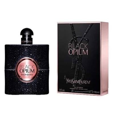 Black Opium By Yves Saint Laurent For Women 3oz Eau De Parfum Spray 3 Black Opium By Yves Saint Laurent For Women 3oz Eau De Parfum Spray